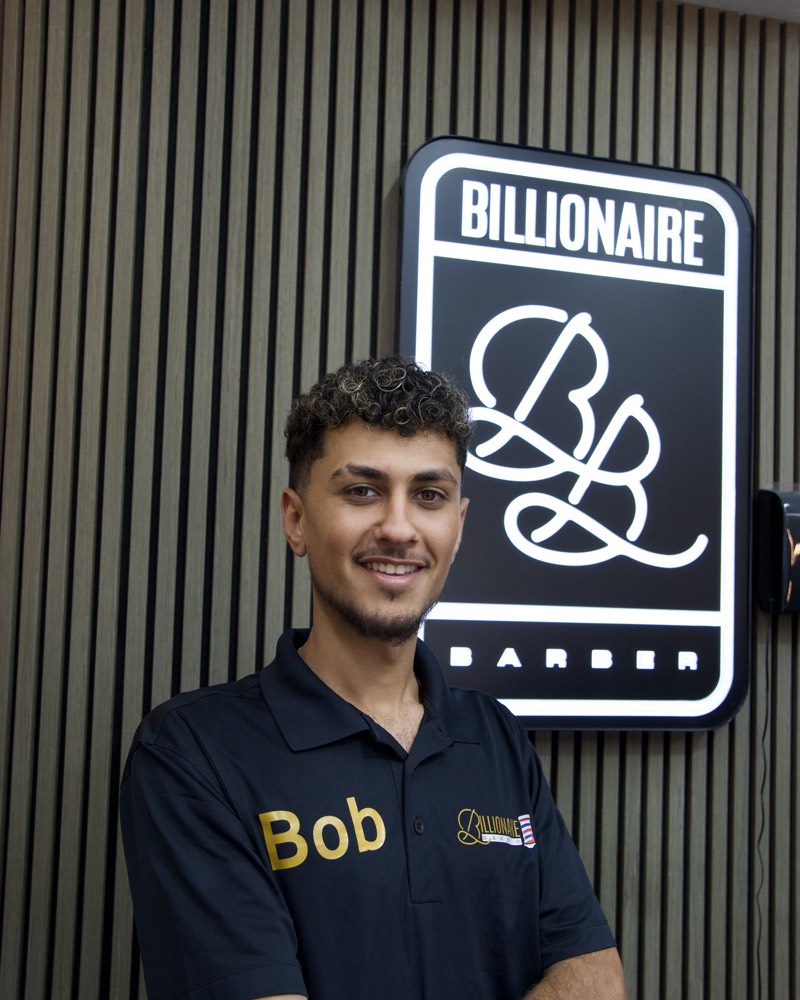Bob, barber at Billionaire Barber