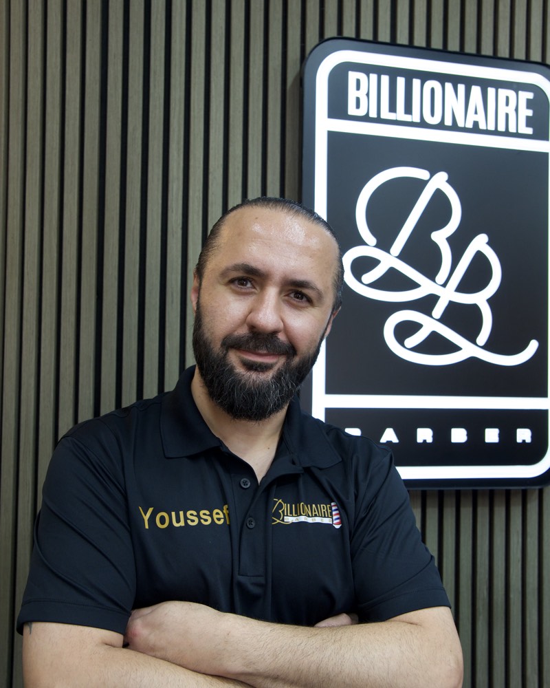 Youssef, OG barber at Billionaire Barber